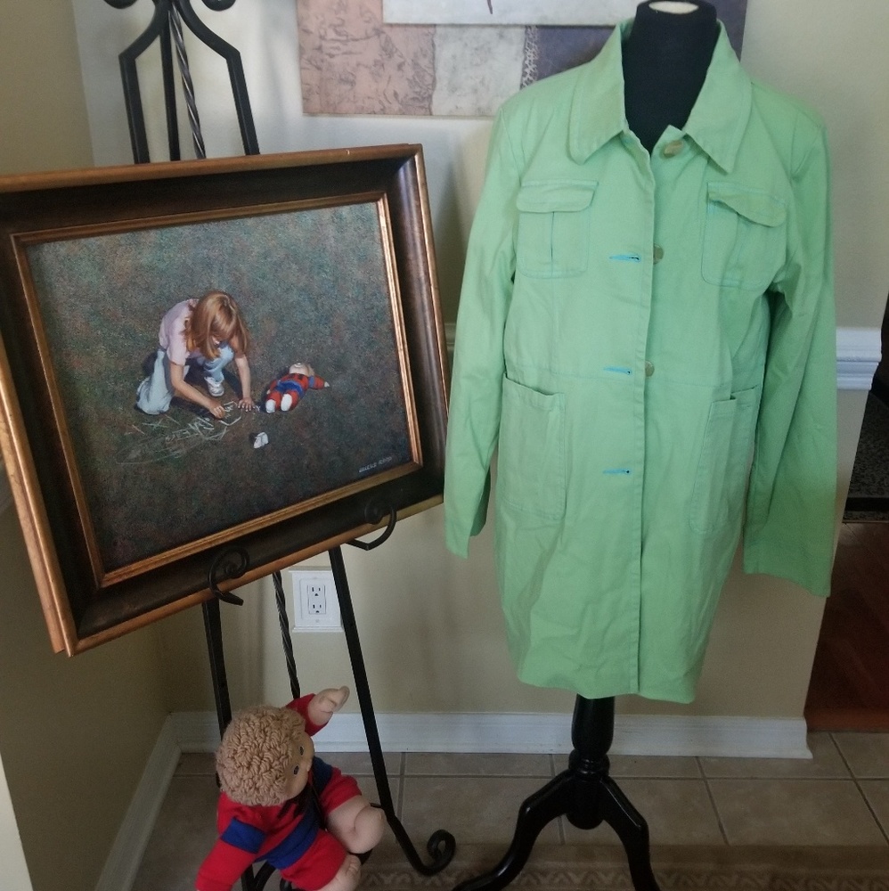 Denim & Co coat size XL